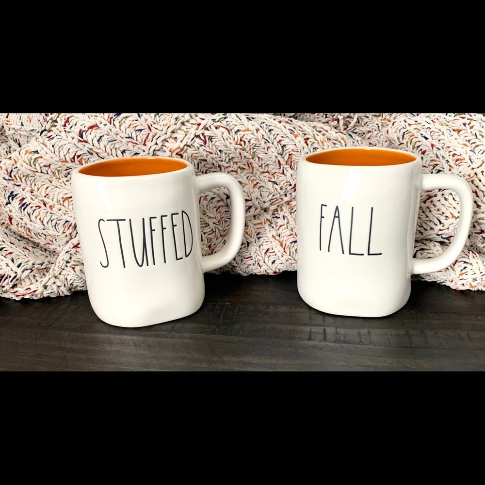 Rae Dunn  STUFFED & FALL/ Y’ALL🍂 Mug Set
